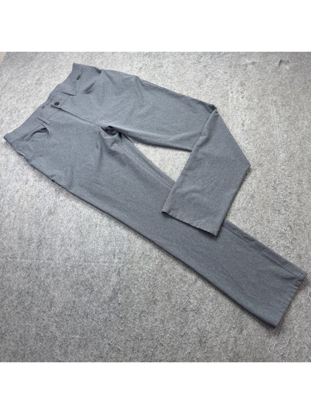 Travis Mathew 5-Pocket Golf Pants Men 34 x 32 Gray Performance Tapered